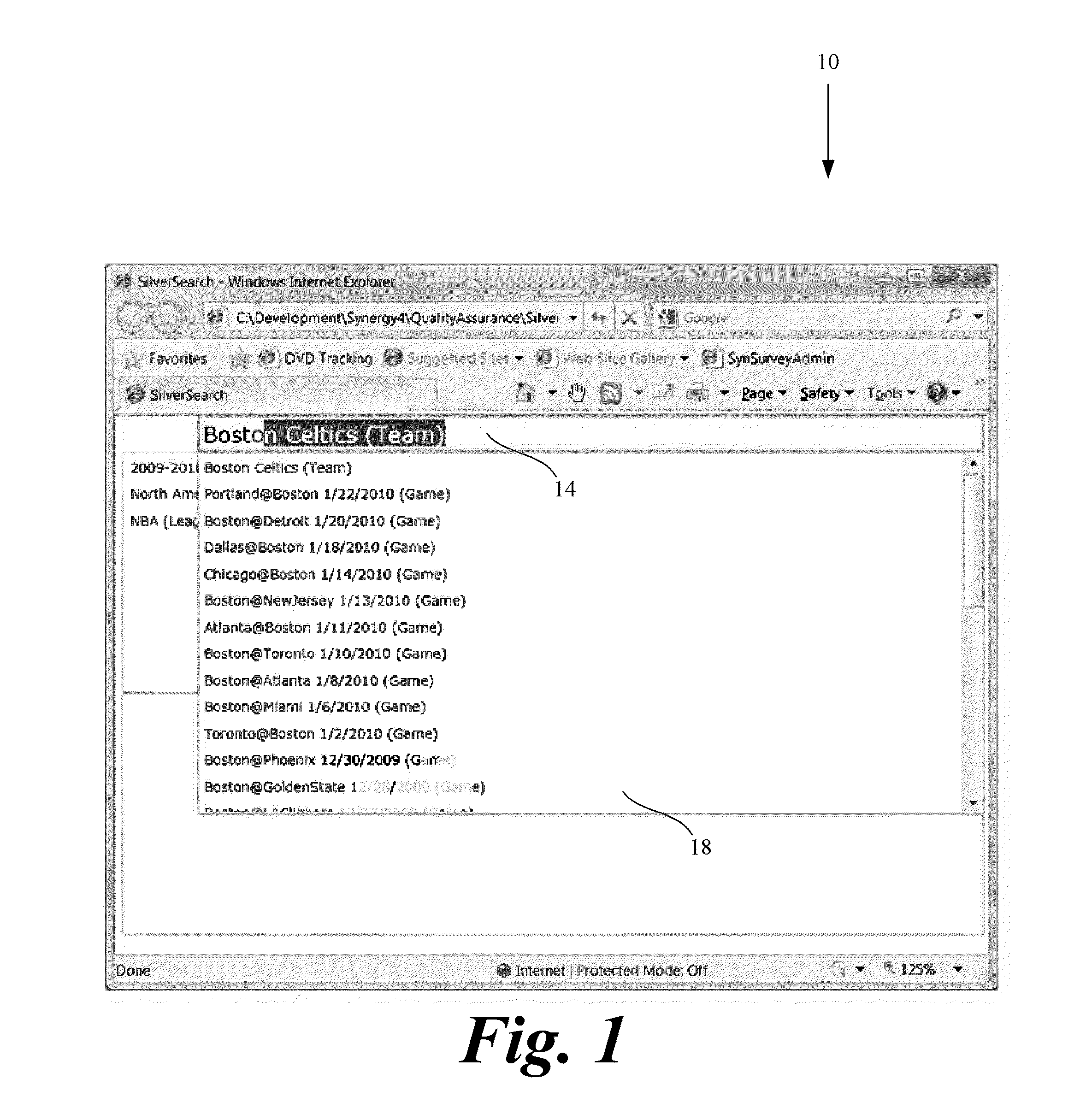 System and methods for searching and displaying ontology-based data structures