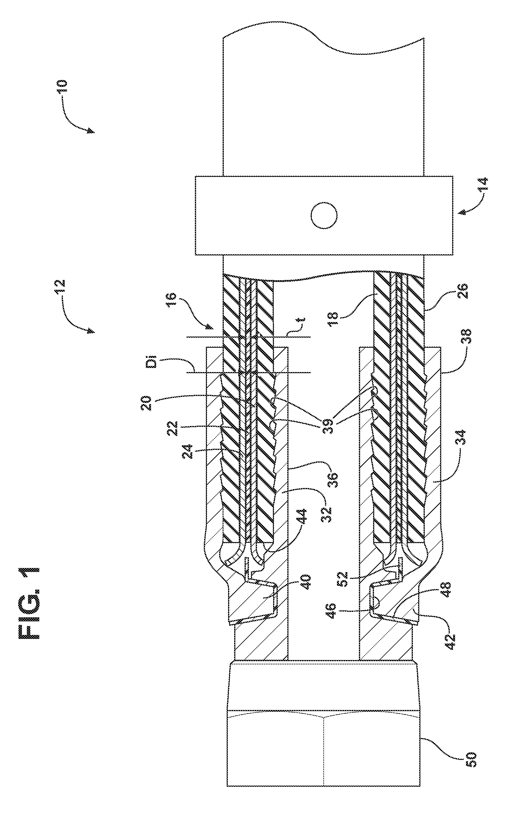 Degradation detection system for a hose assembly