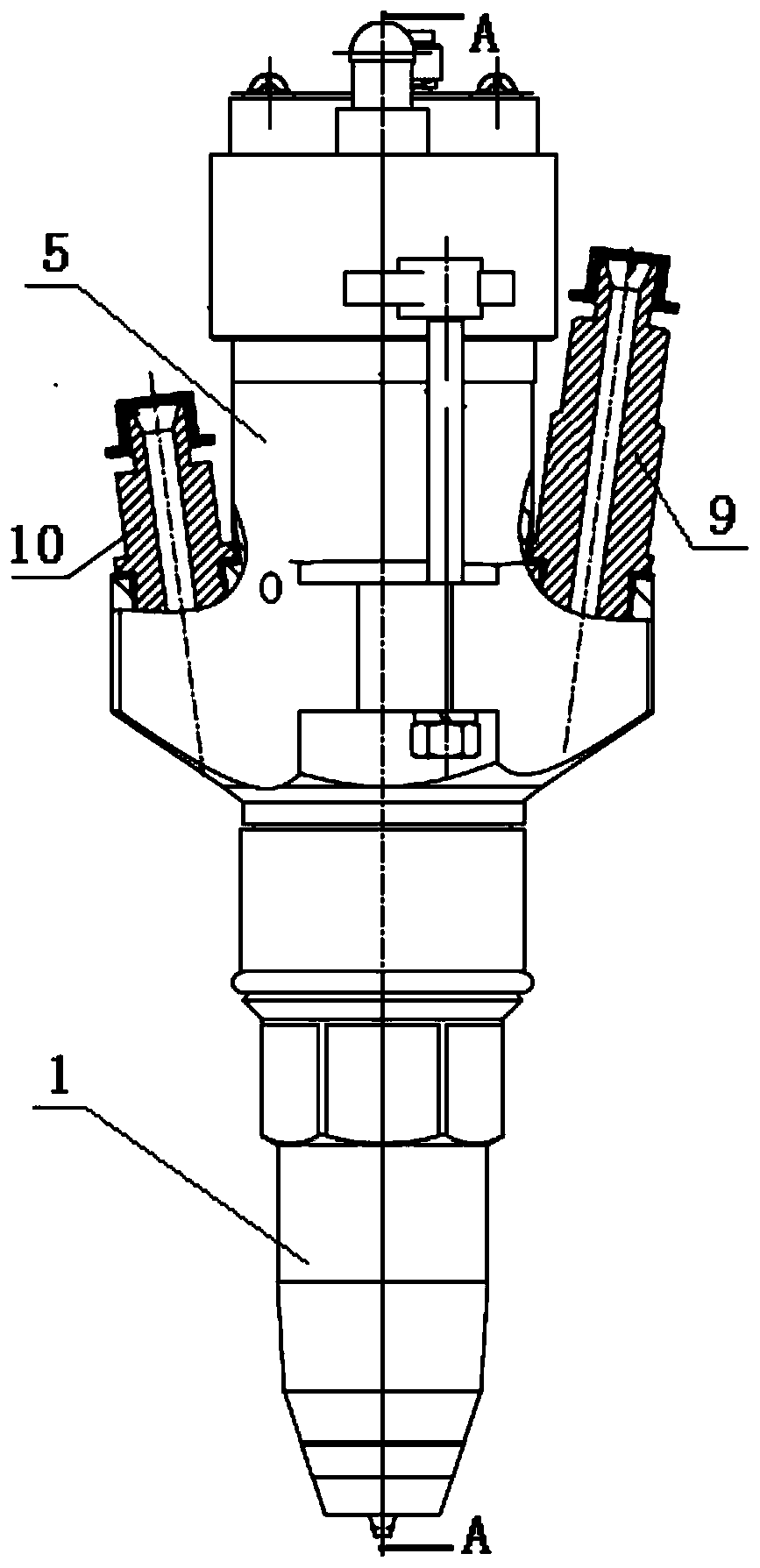 A fuel injector integrating an electronically controlled unit pump