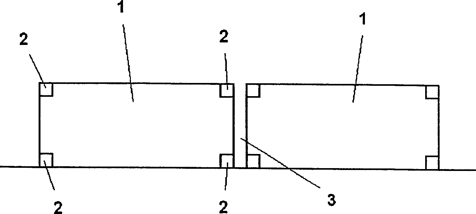 Device for holding freight