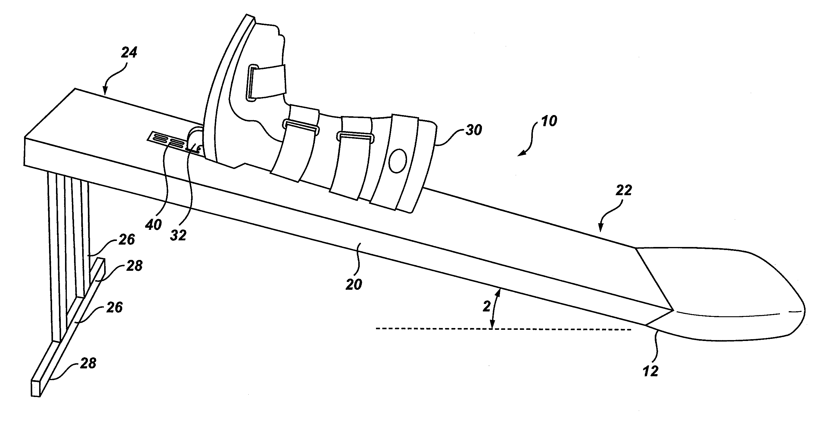 Hip traction device and methods