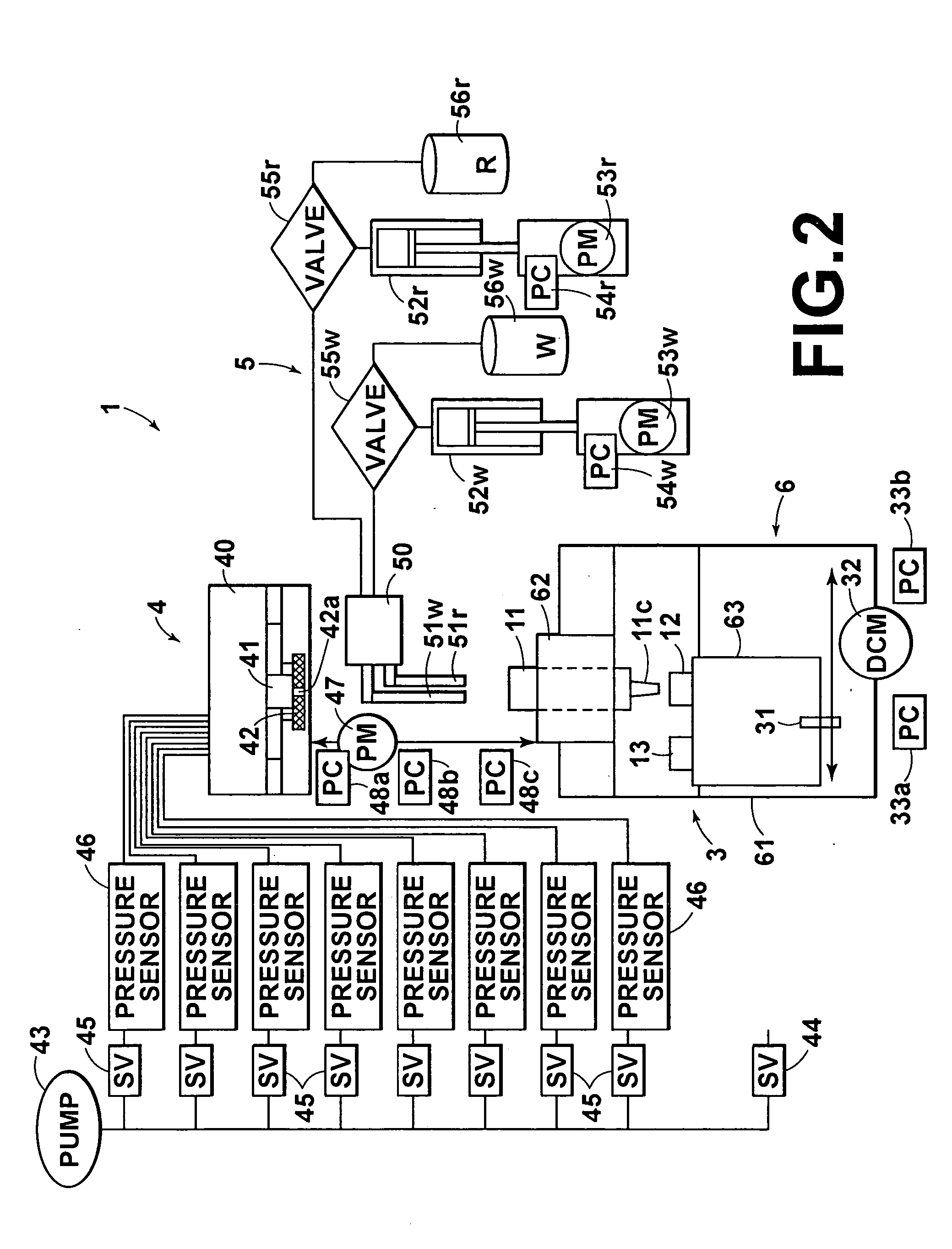 Rack for extracting apparatuses