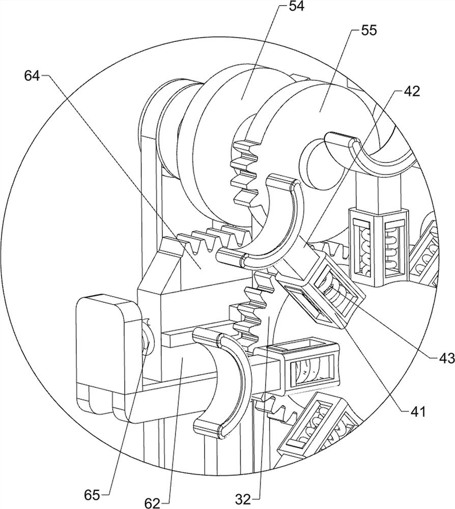 Device for punching pipe orifice of plastic pipe