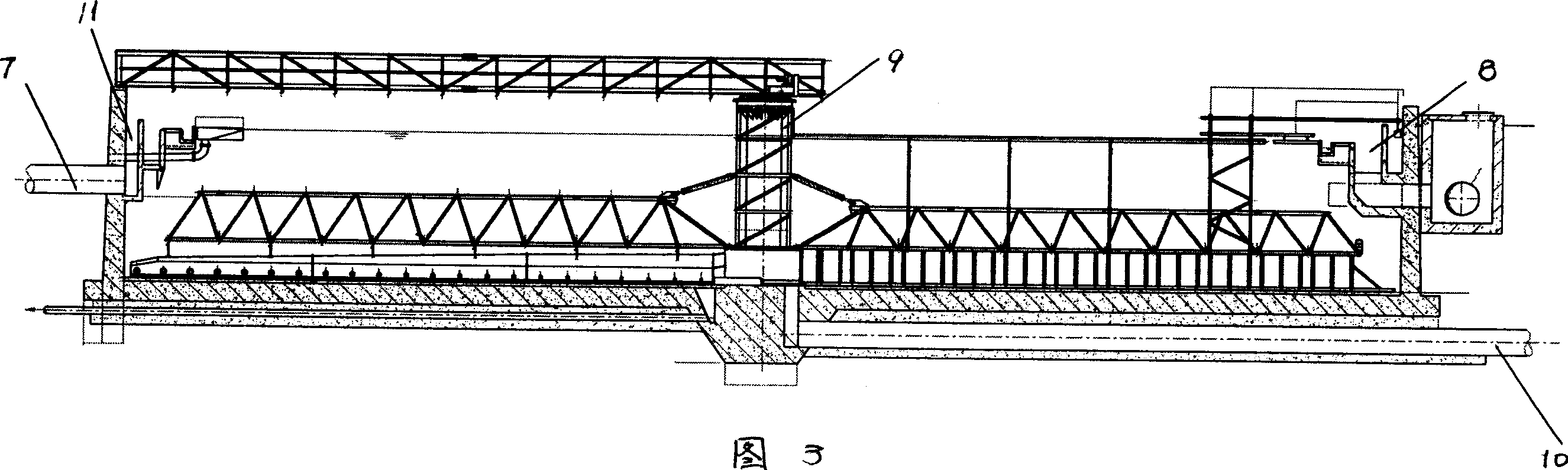 Improved oxidation channel city sewage treamtent process