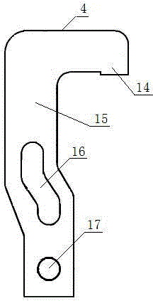 Hydraulic clamp of numerical control lathe