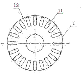 Armature in starter