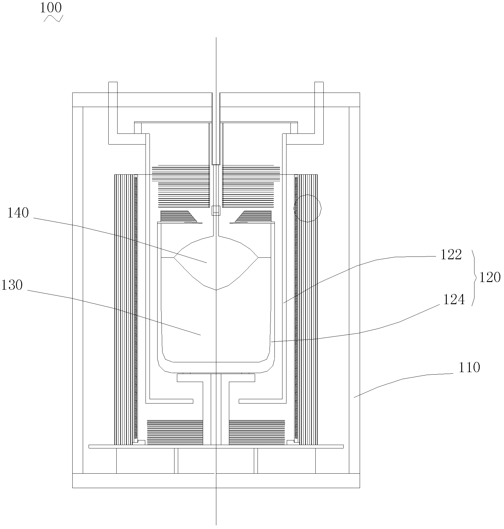 Thermal insulation structure and high-temperature furnace