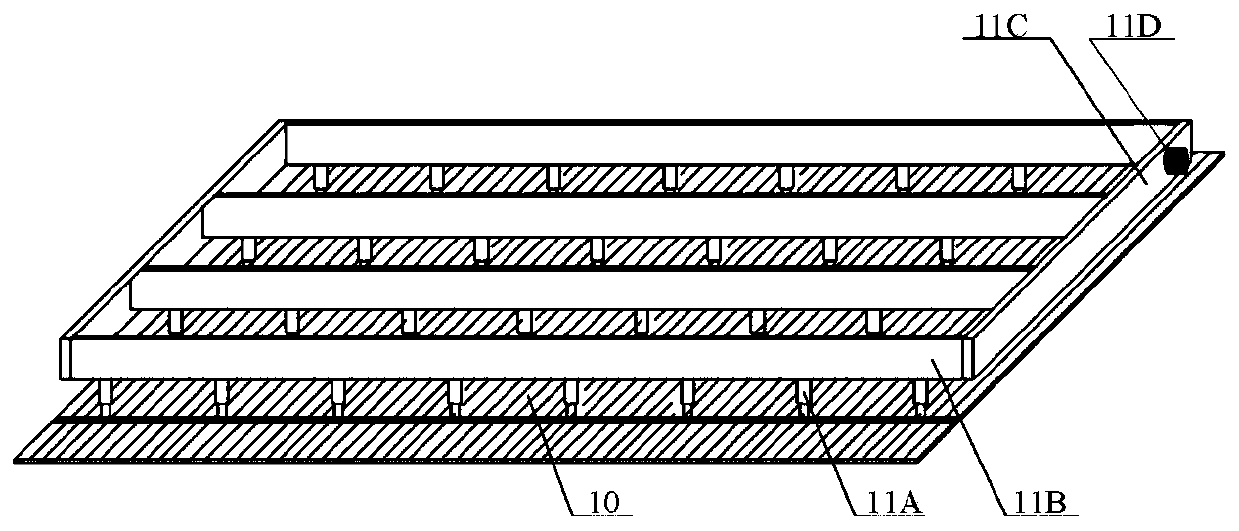 A solar cell dark field phase-locked thermal imaging layered micro-defect accurate characterization system and method