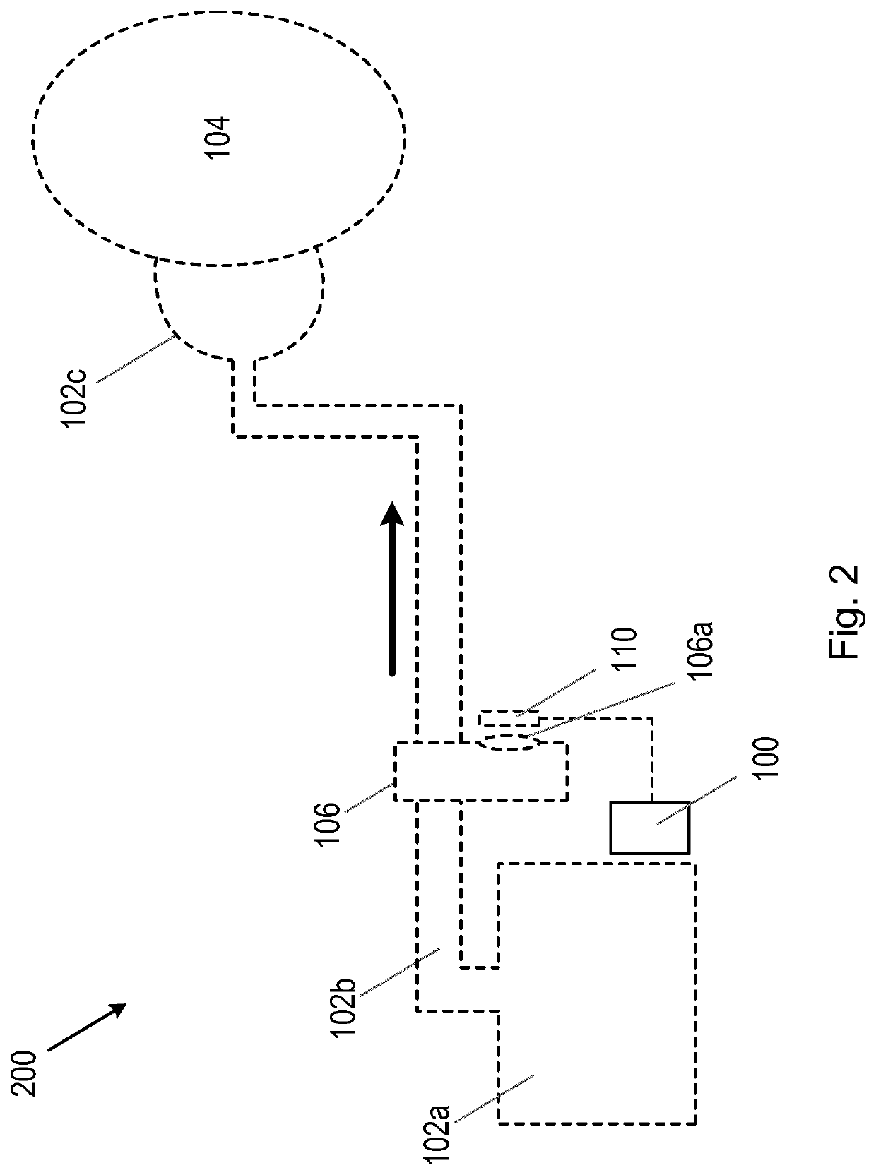 Control unit for use with a respiratory assist device