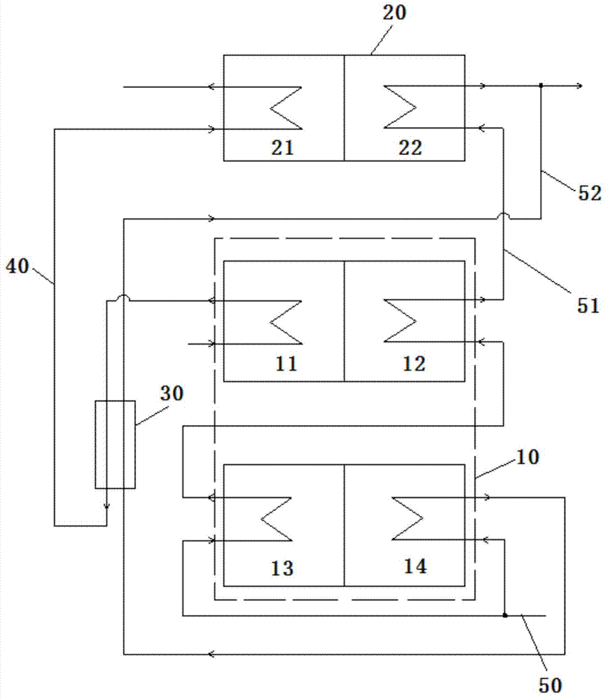 Compound heat pump unit and central heating system