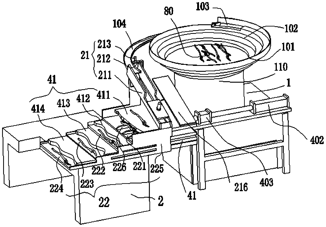 An automatic sorting and unloading mechanism for pliers body processing