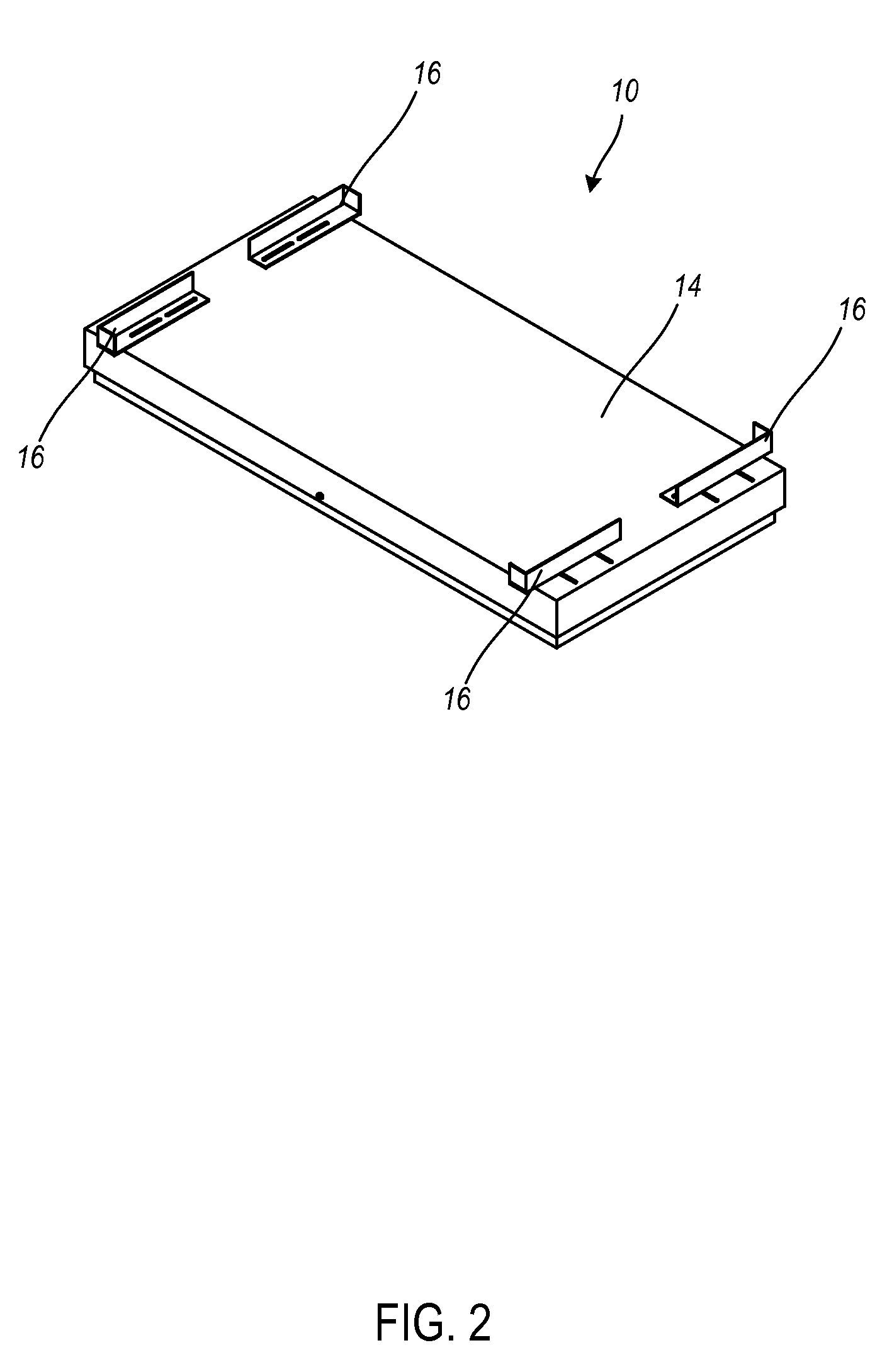 Crib rocker assembly