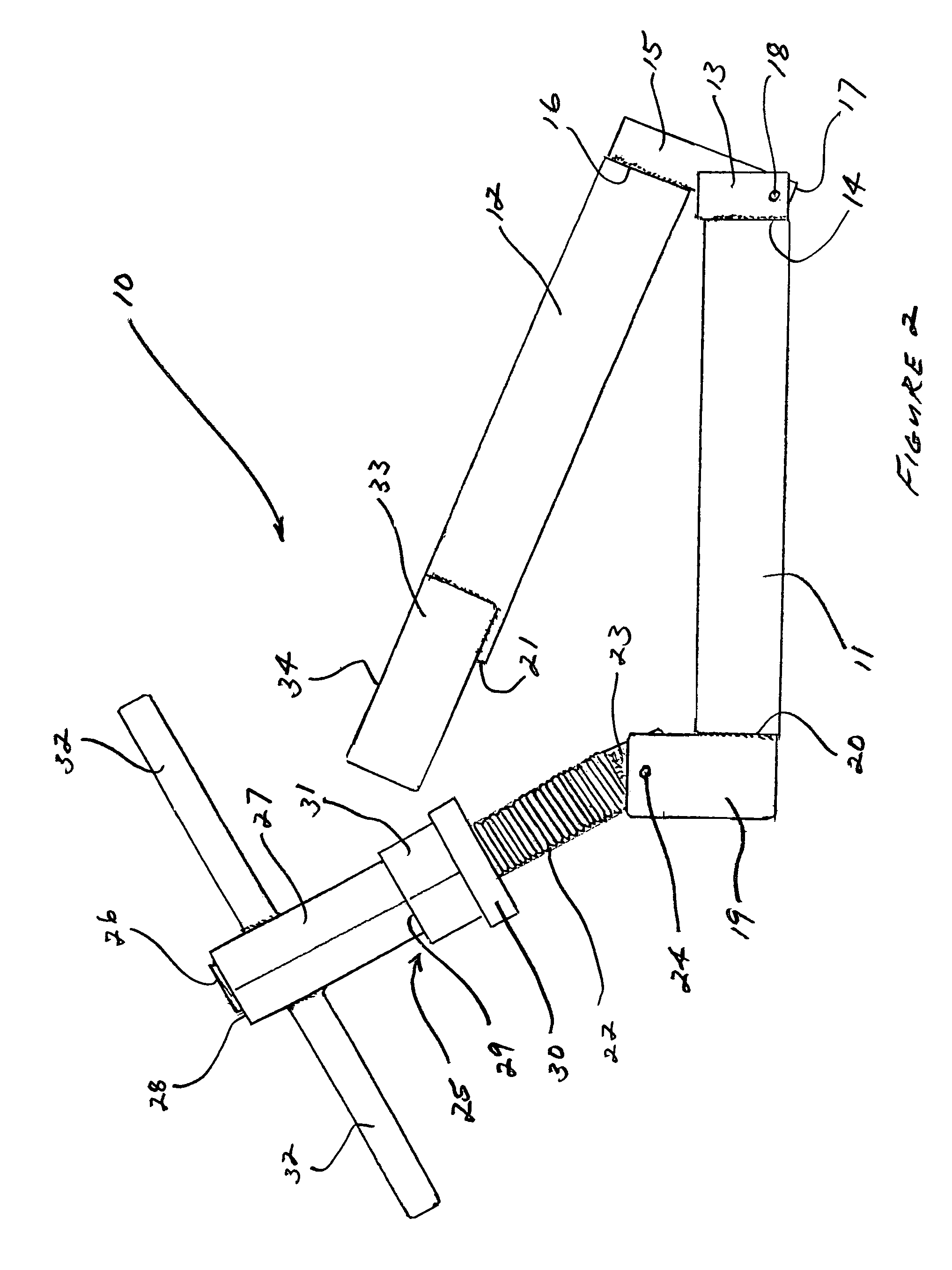 Clamp device for temporarily closing flexible pipes without pipe wall damage