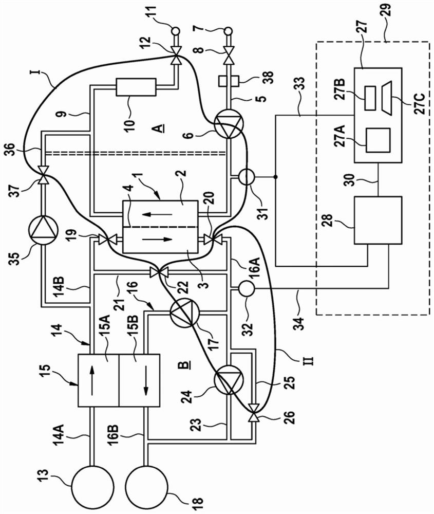 Medical treatment device and method for monitoring the medical treatment device