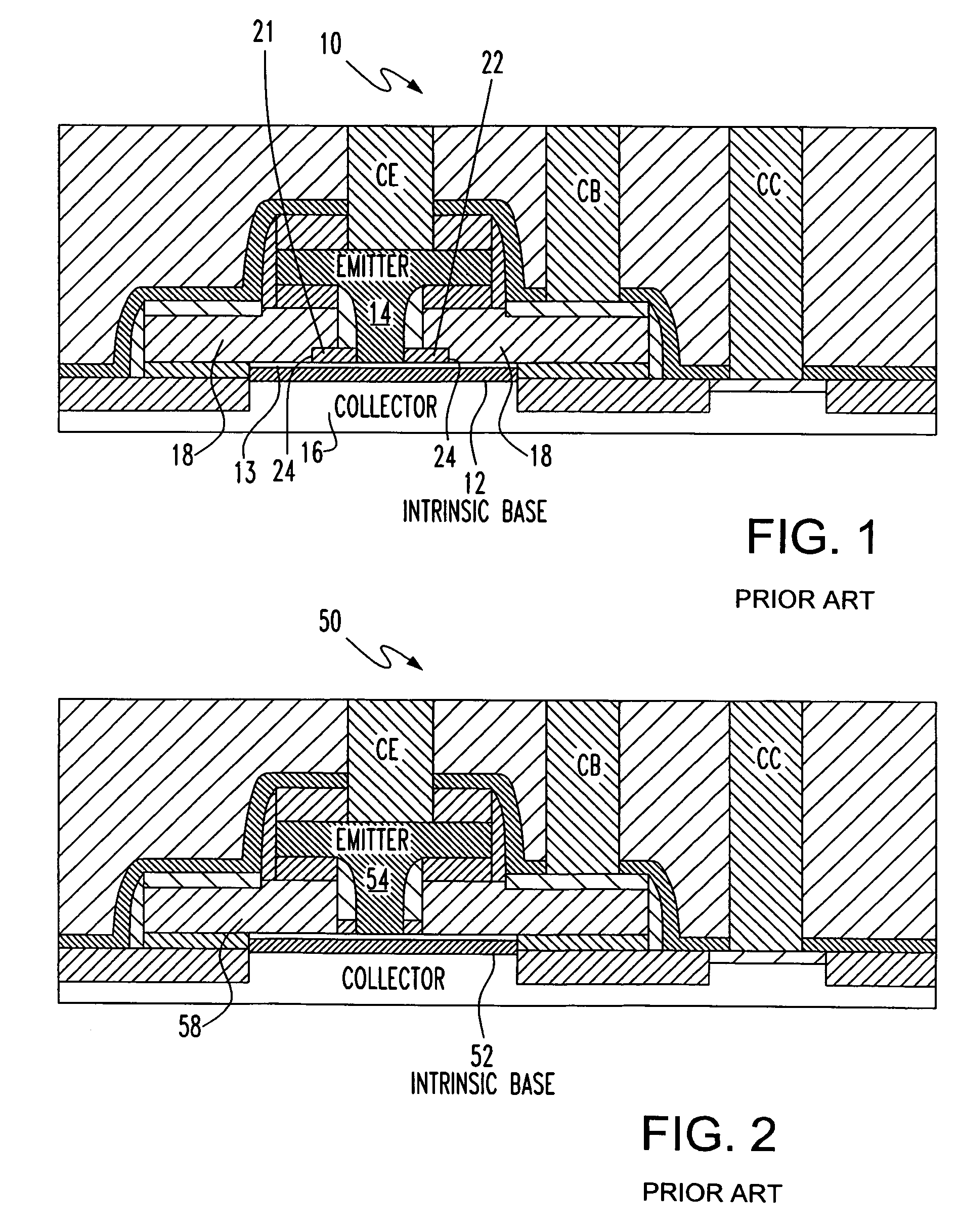 Structure and method for making heterojunction bipolar transistor having self-aligned silicon-germanium raised extrinsic base
