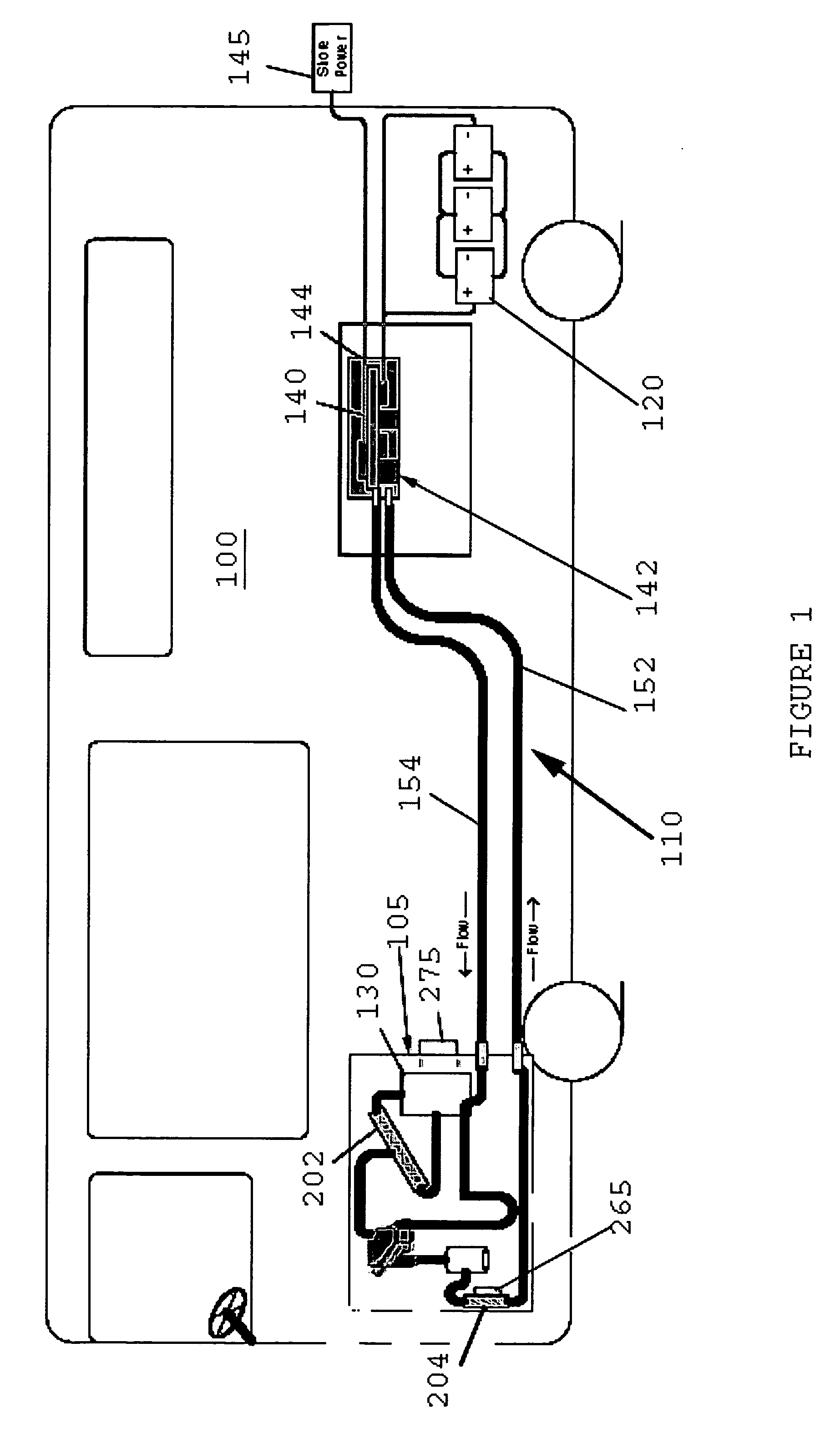 Cooling system for hybrid power system