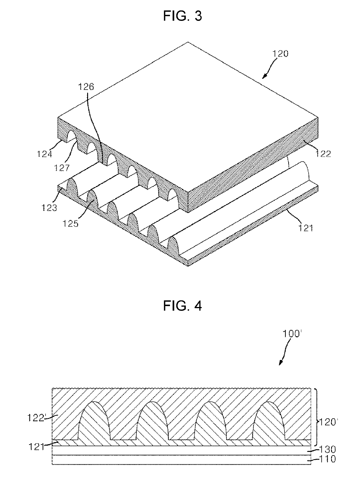 Liquid crystal display module with lenticular lens pattern and liquid crystal display comprising the same