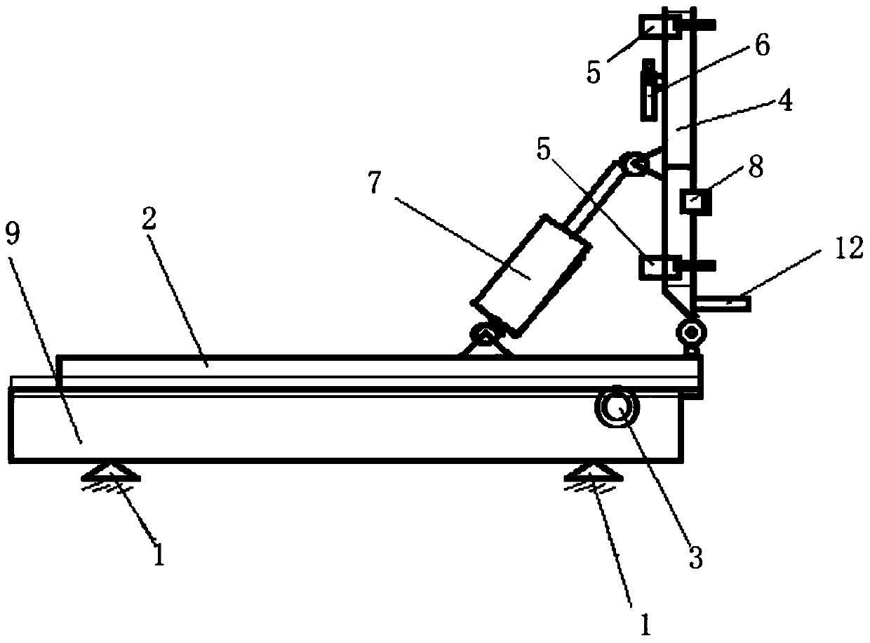 An automatic clamping and conveying device for the underbody of a vehicle body