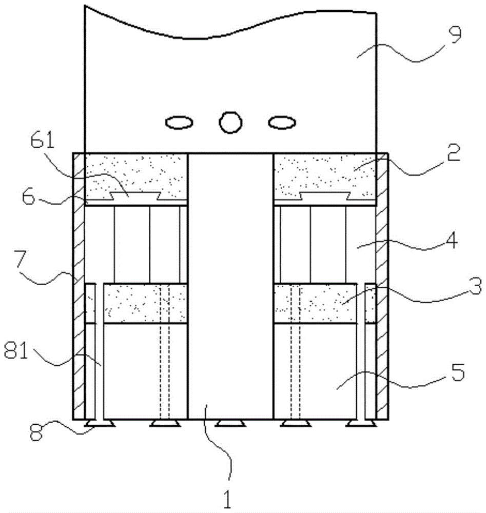 Anti-tip vibration-absorbing base