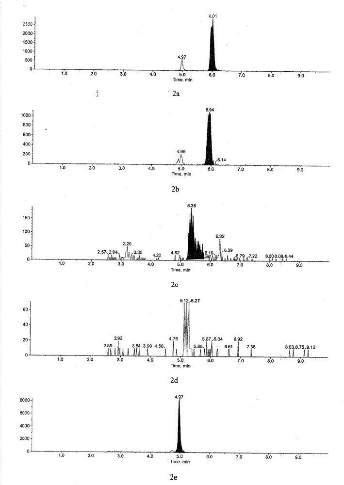 Process for jointly detecting estrogens and their associations in livestock and poultry excrements