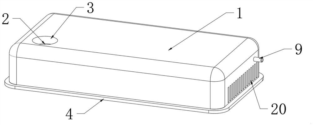 Heat dissipation enhanced engine hood for engineering vehicle