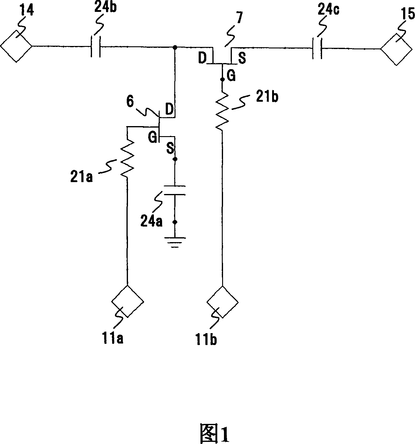 High frequency switch circuit