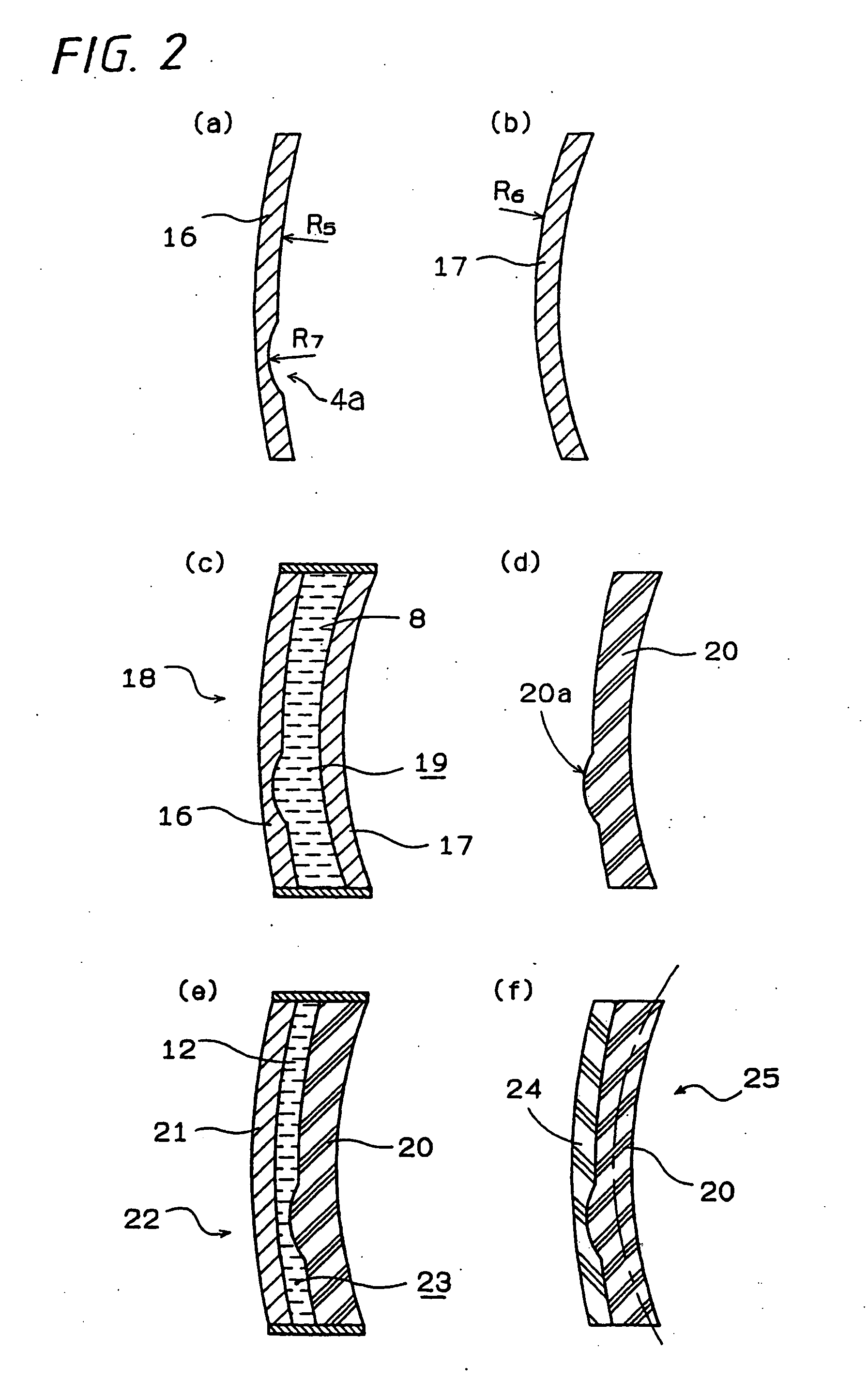 Bifocal plastic lens