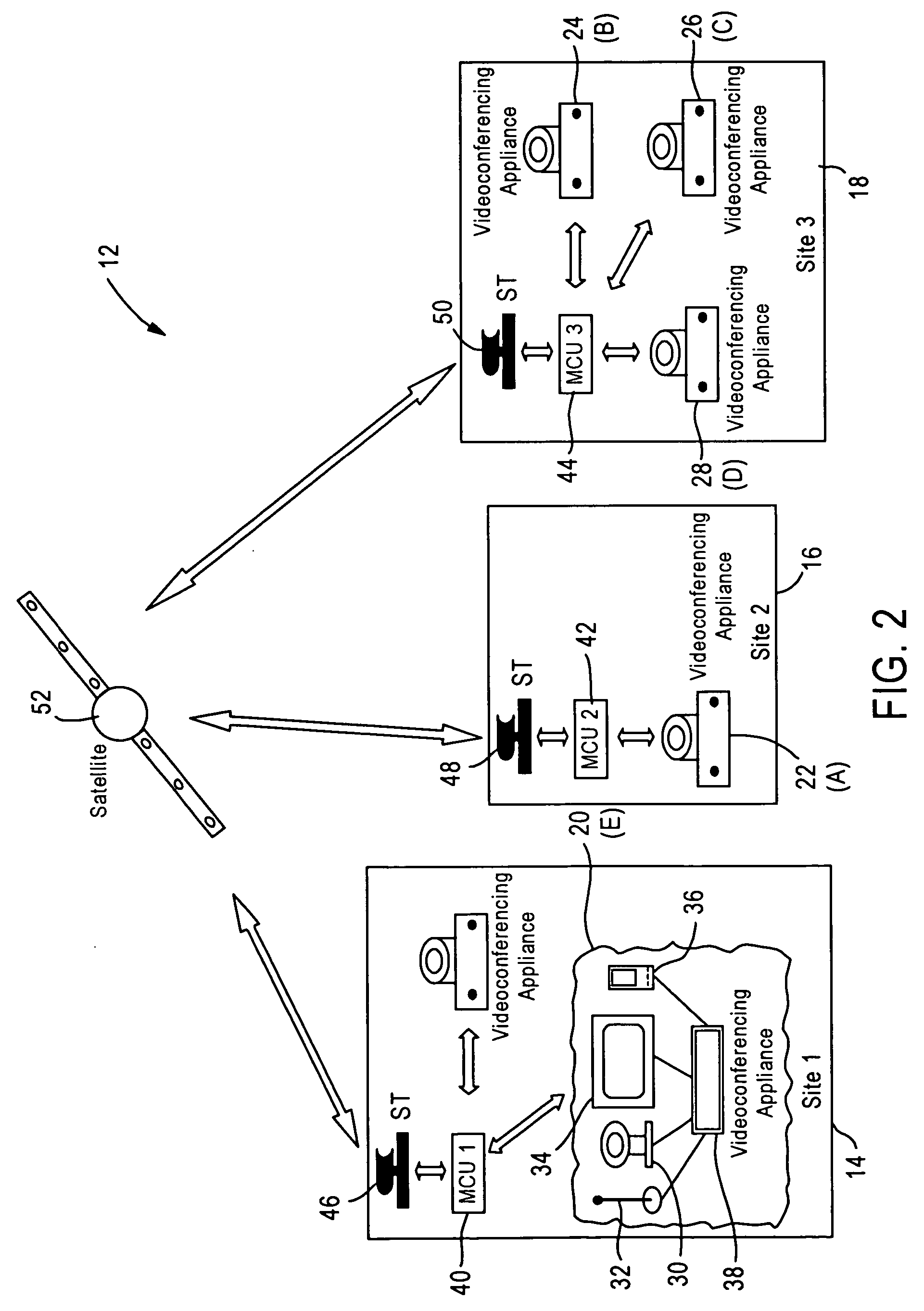 Stitching of video for continuous presence multipoint video conferencing