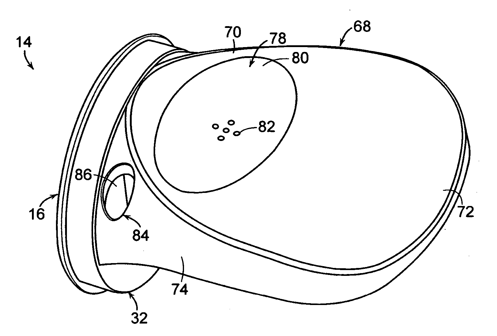 Device for supporting a foot