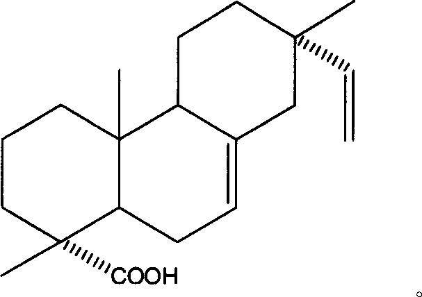 Use of 7,16-pimaric dienoic acid for preparing Anti-AIDS medicine
