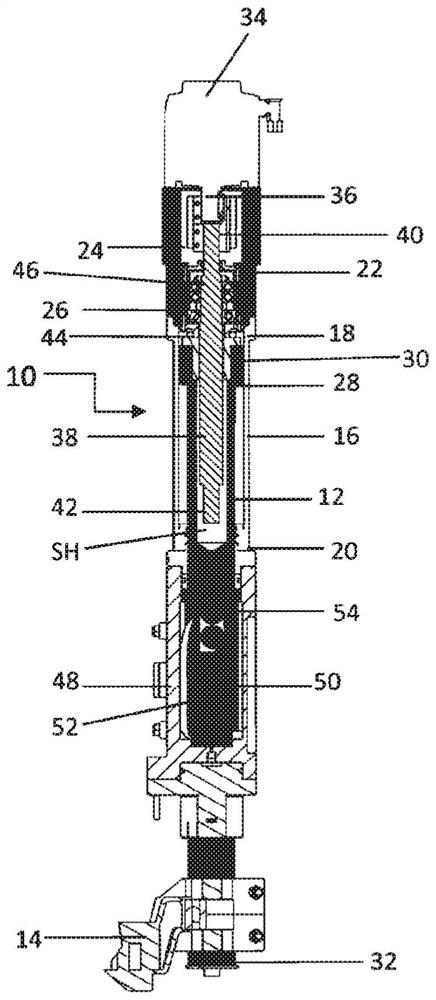 Rotary linear mechanism for glassware forming machine