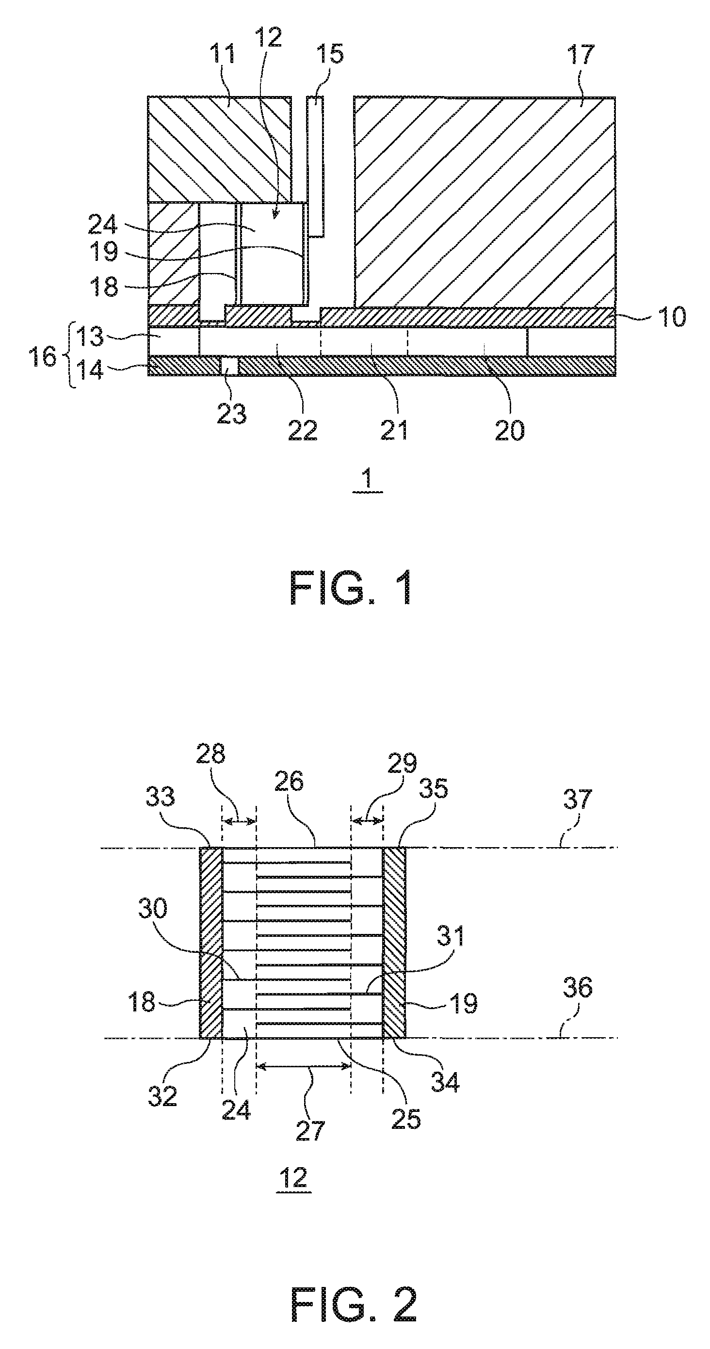 Droplet discharging head, image forming apparatus, and film forming apparatus