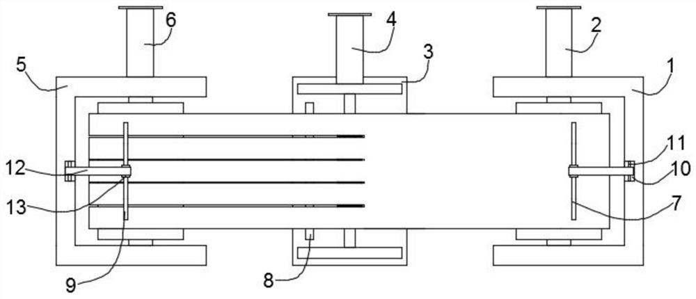 Anti-static device of rewinding splitting machine and using method of anti-static device