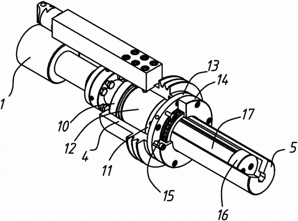 Portable on-site shaft turning device