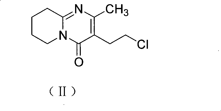 Method for preparing 3-(2-chloroethyl)-2-methyl-4H- naphthyridine[1,2-a]pyrimidine-4-ketone