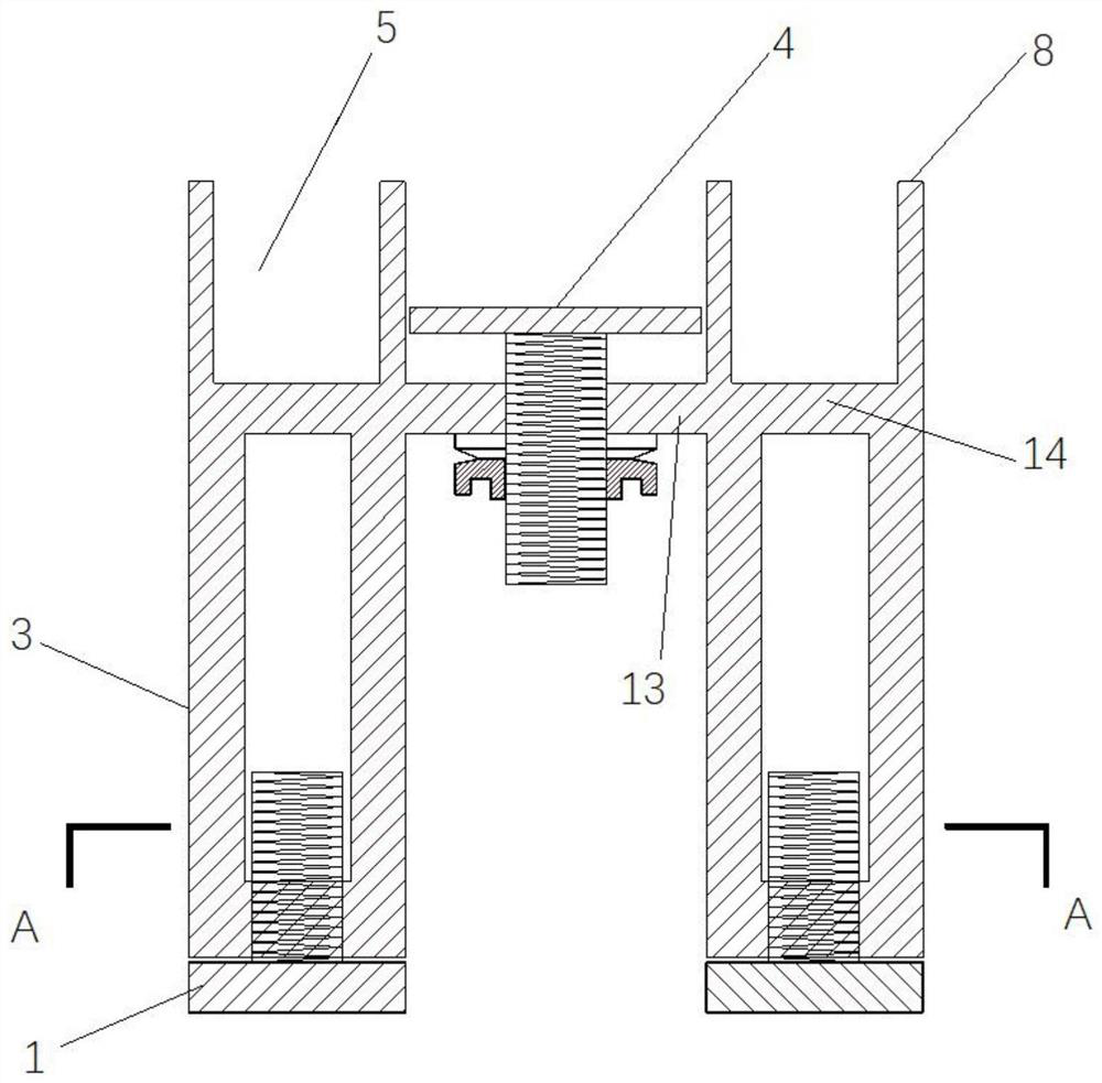 A device for transportation and stacking of prefabricated floor components and its use method