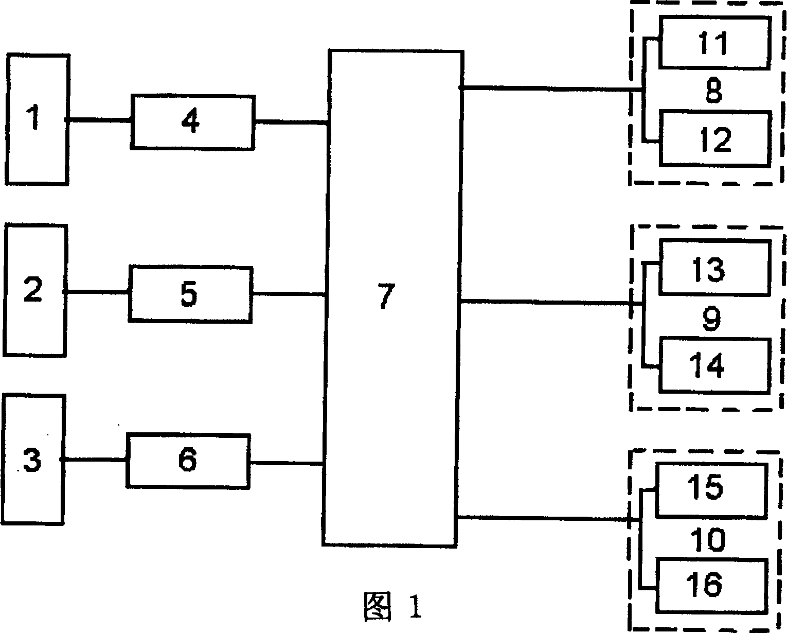 High-voltage charge indicator with electric field effect