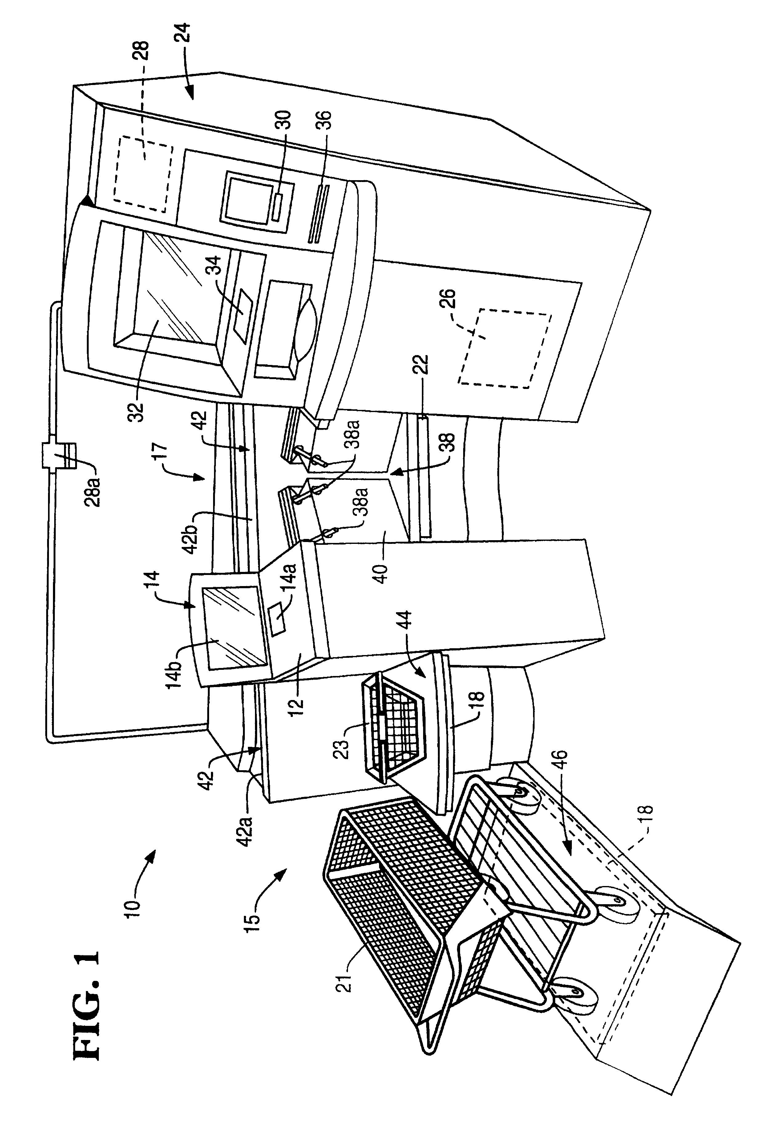 Method of monitoring item shuffling in a post-scan area of a self-service checkout terminal