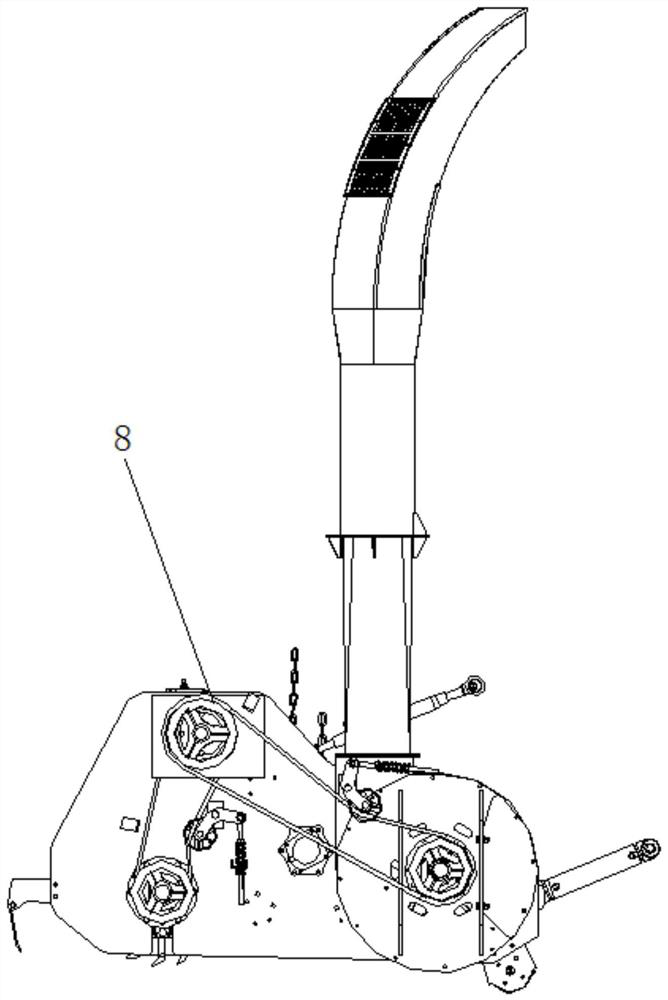 Straw pickup device and bundling machine using same