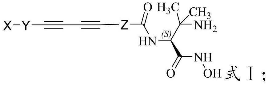 A kind of hydroxamic acid derivative and its preparation method and application