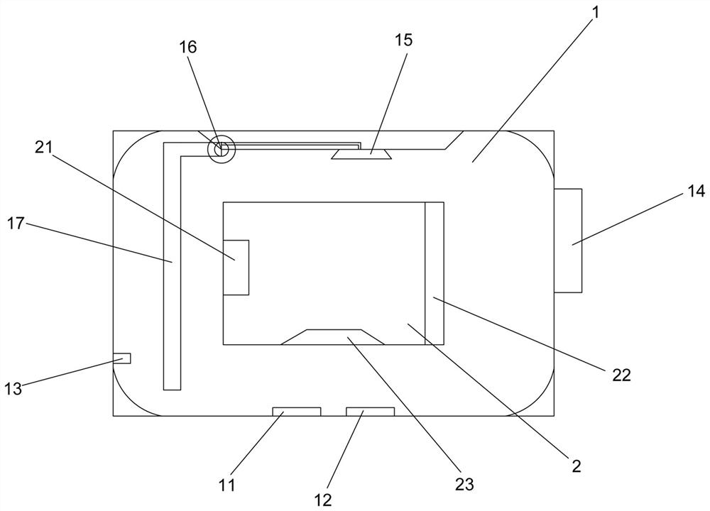 Anti-icing water tank structure