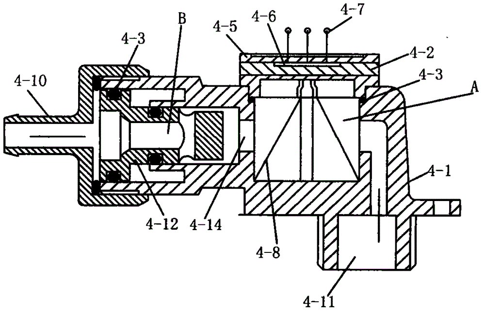 Semiconductor or optical energy-heated metal water tank electric boiler with pressure reducing function