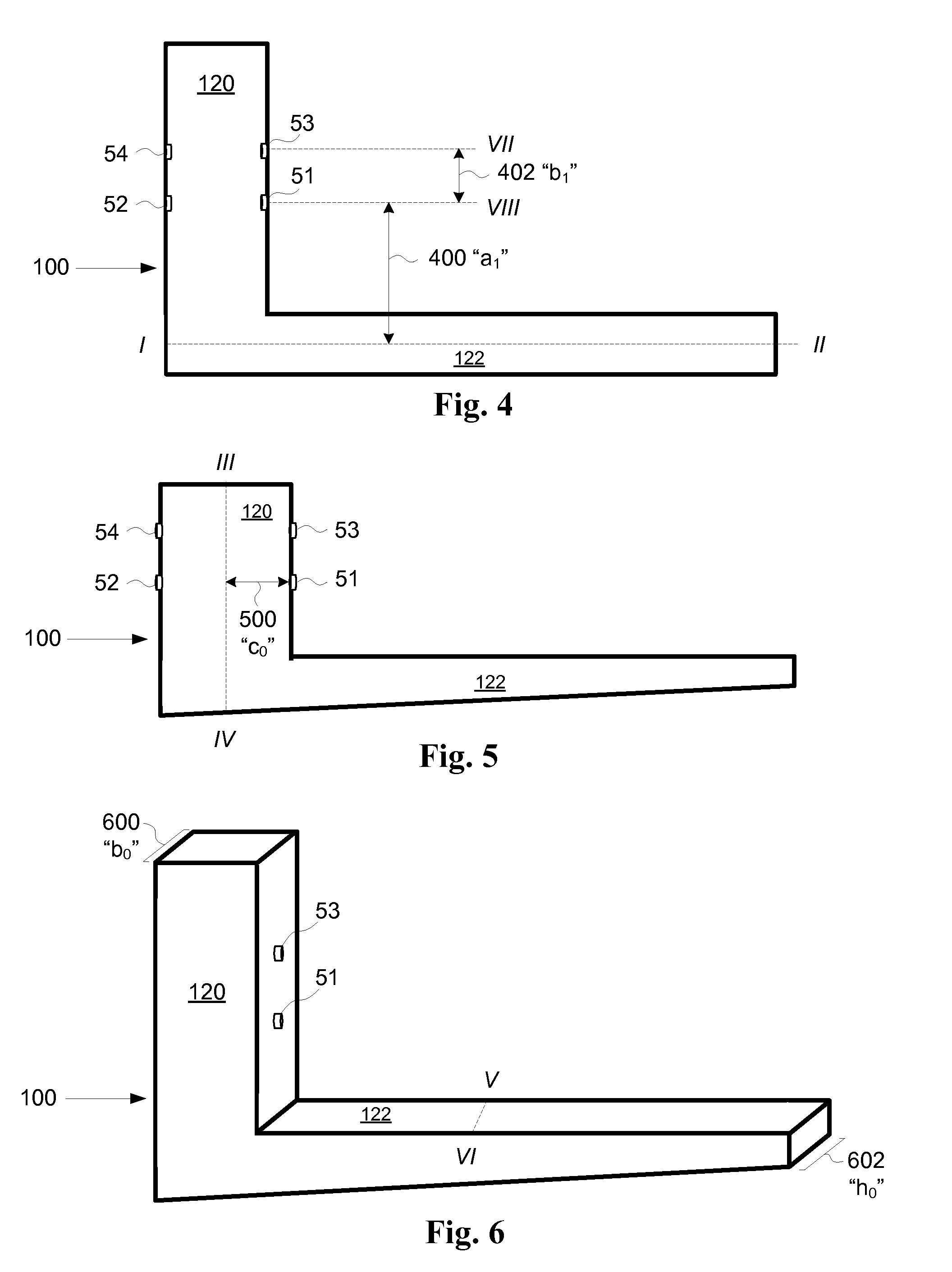 System and method to measure force or location on an l-beam