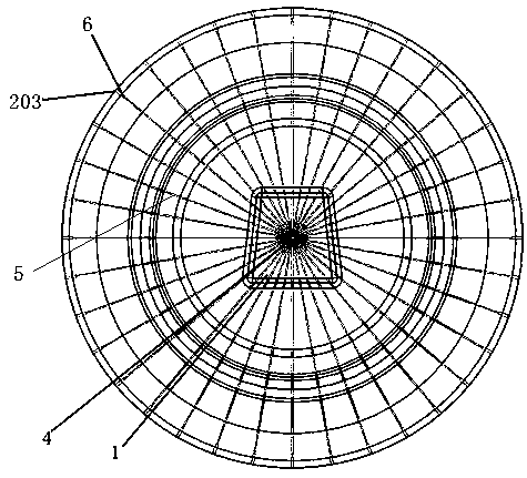 High-pressure water jet and mechanical coupling integrated rock-breaking disc-type hobbing cutter and rock-breaking method