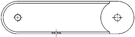 Capable-of-turning-angle type fastening transmission device of box-type parts