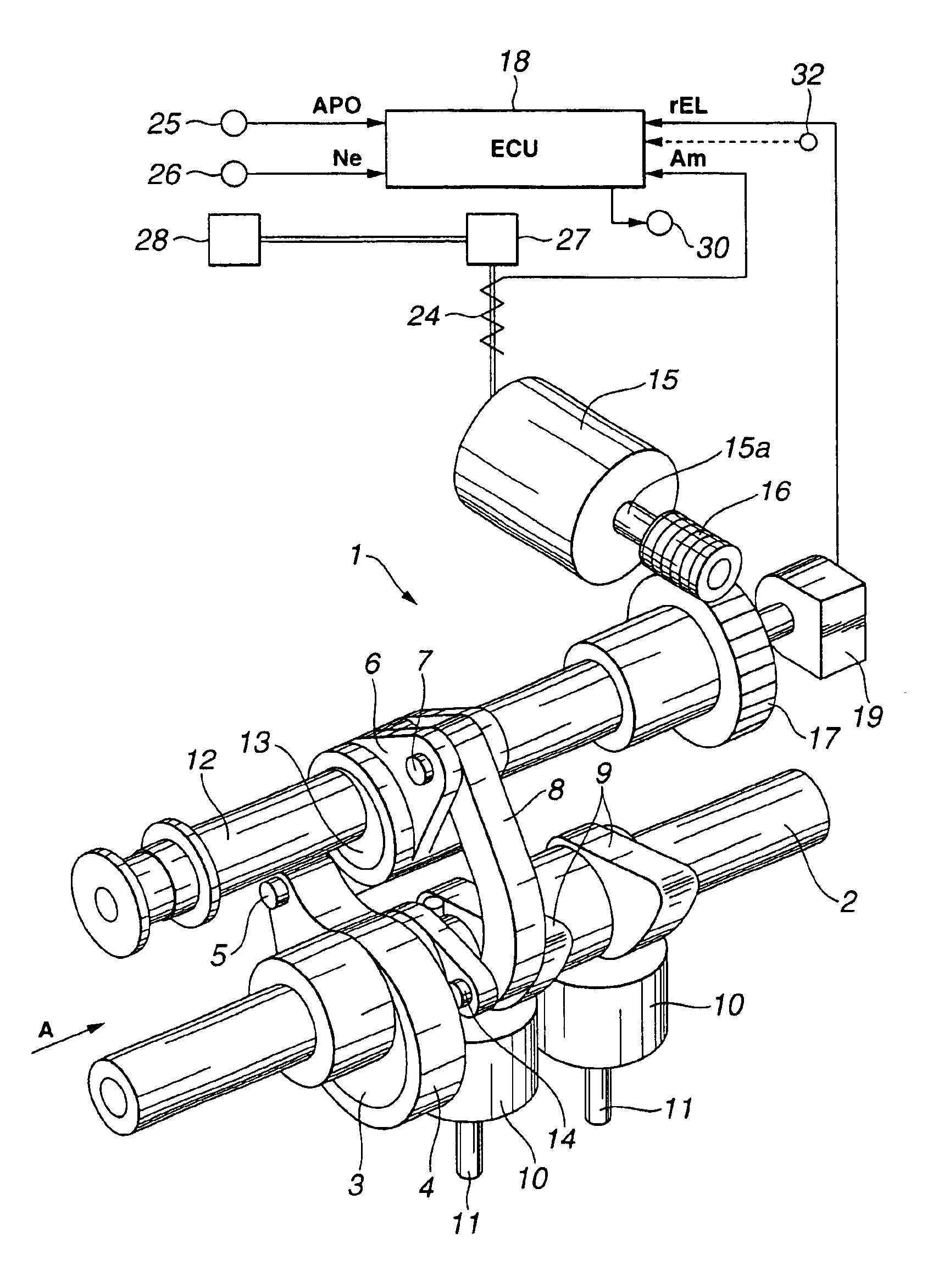 Control system and method for an internal combustion engine