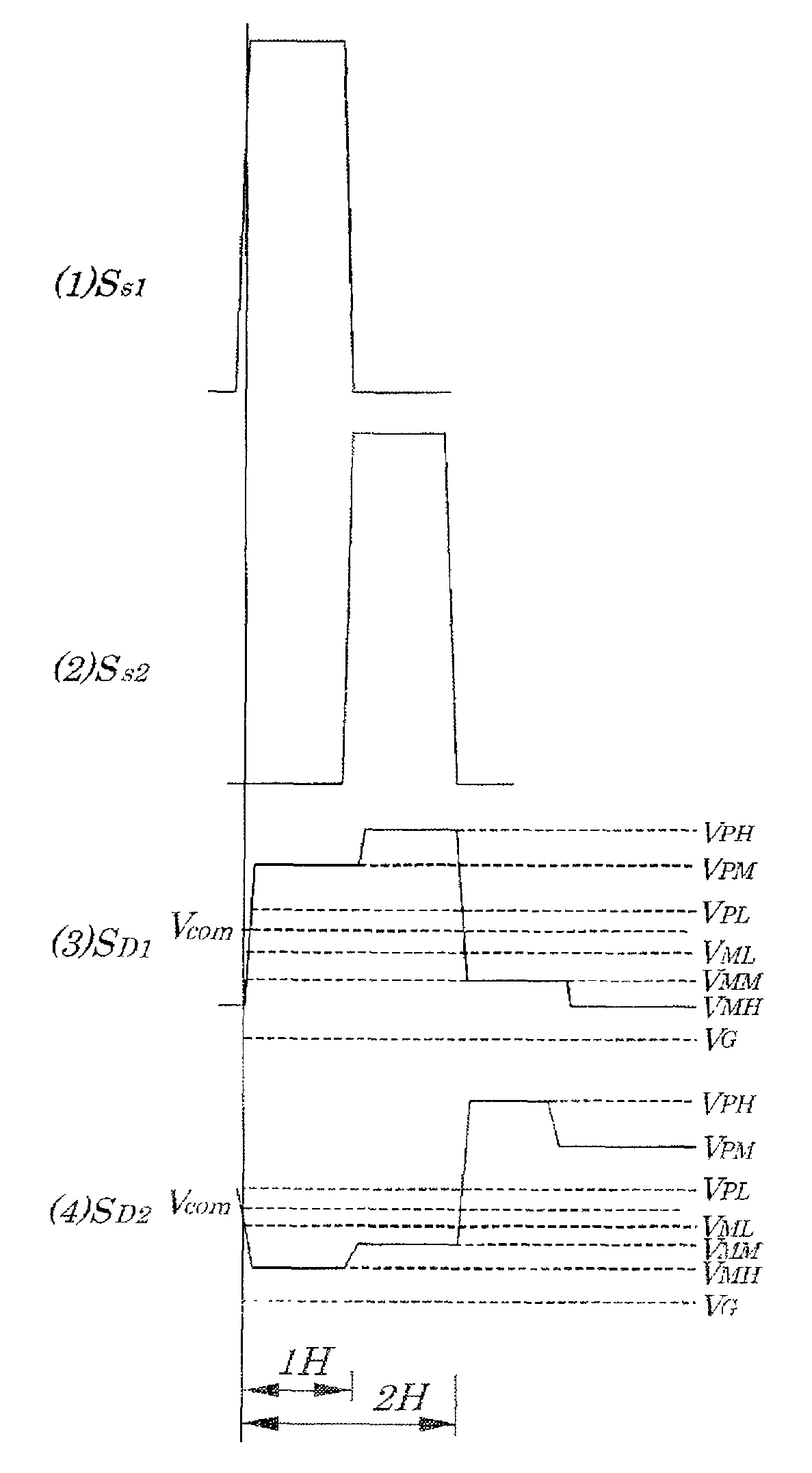 Method and circuit for driving liquid crystal display and image display device