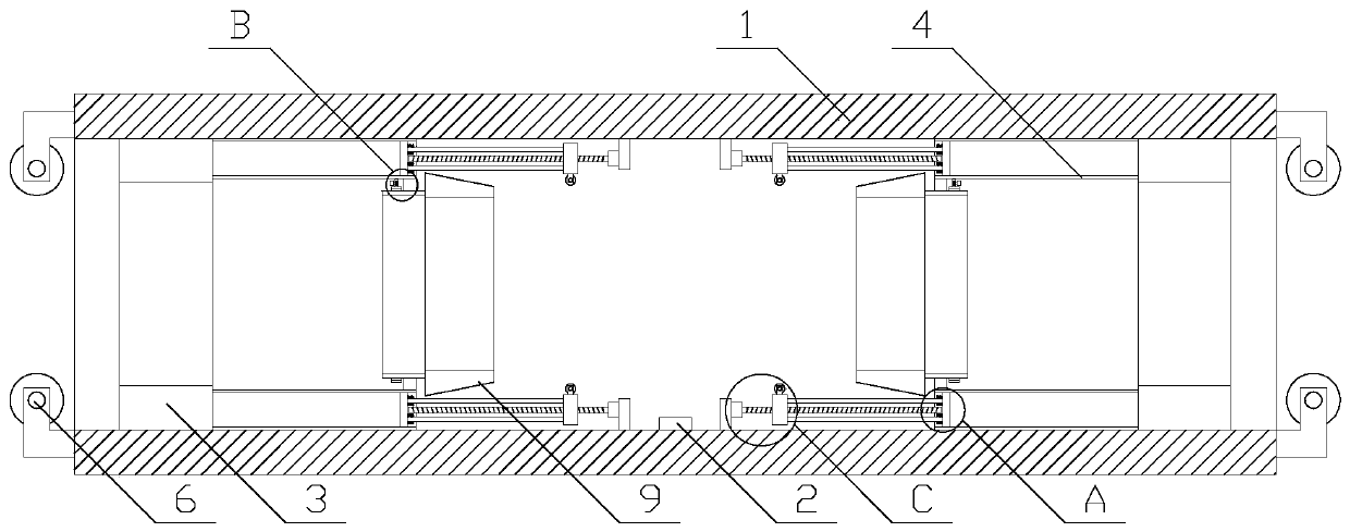 Detection equipment applied to intelligent pipe rack and having maintenance function