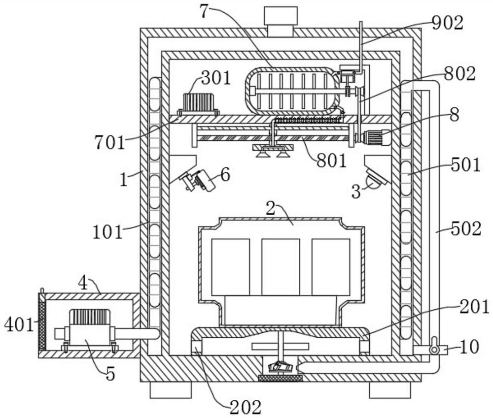 Power equipment detection device based on Internet of Things