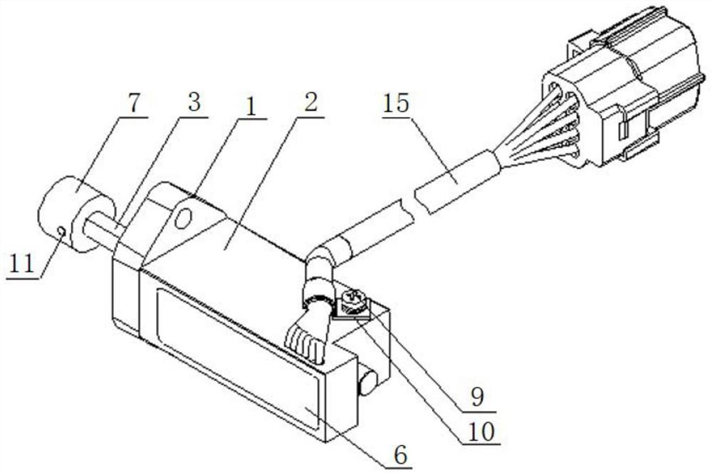Bidirectional speed regulation device for electric forklift